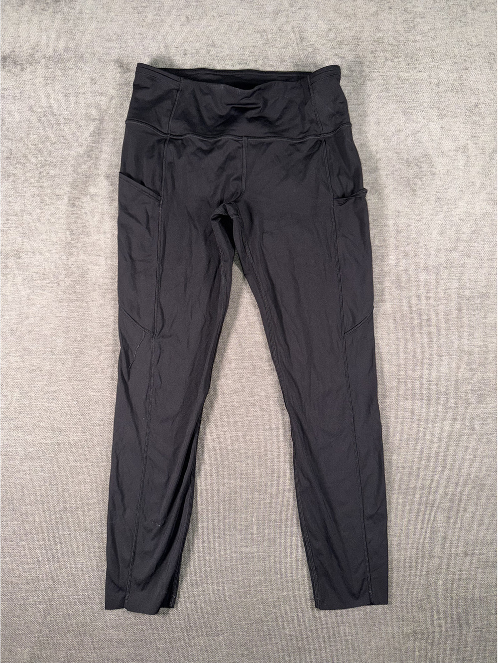 Lululemon Fast and Free Leggings, Size 8, Black